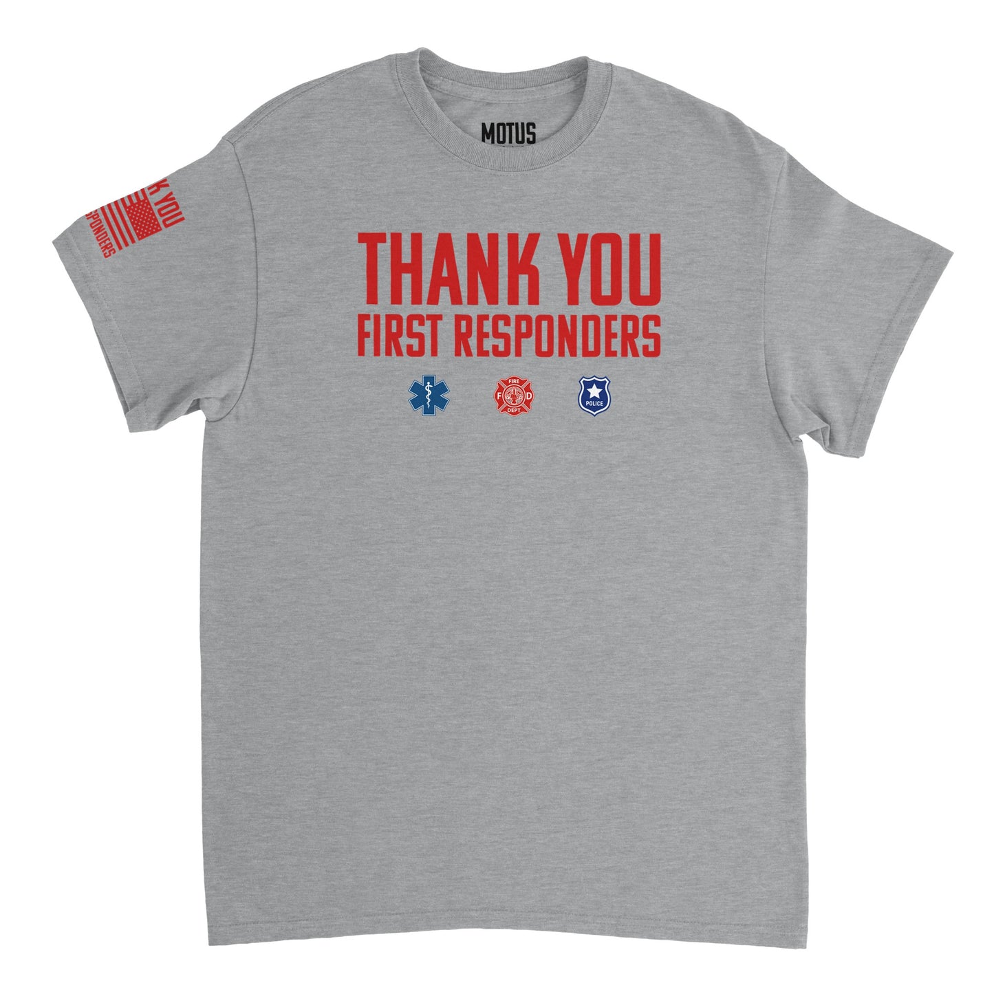 First Responders | Heavyweight Crewneck T-shirt