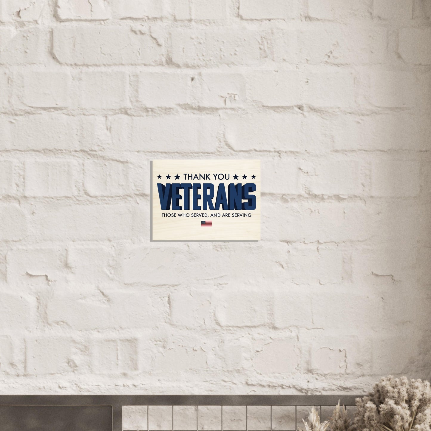 Thank You Veterans | Wood Prints