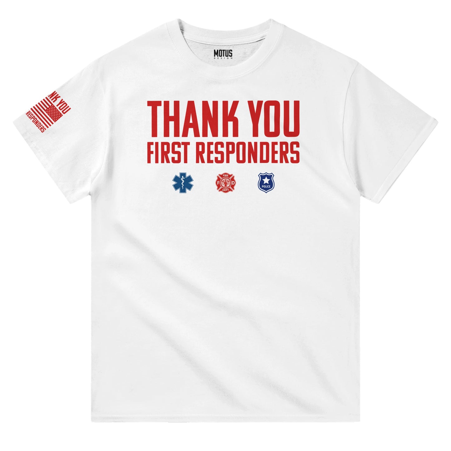 First Responders | Heavyweight Crewneck T-shirt