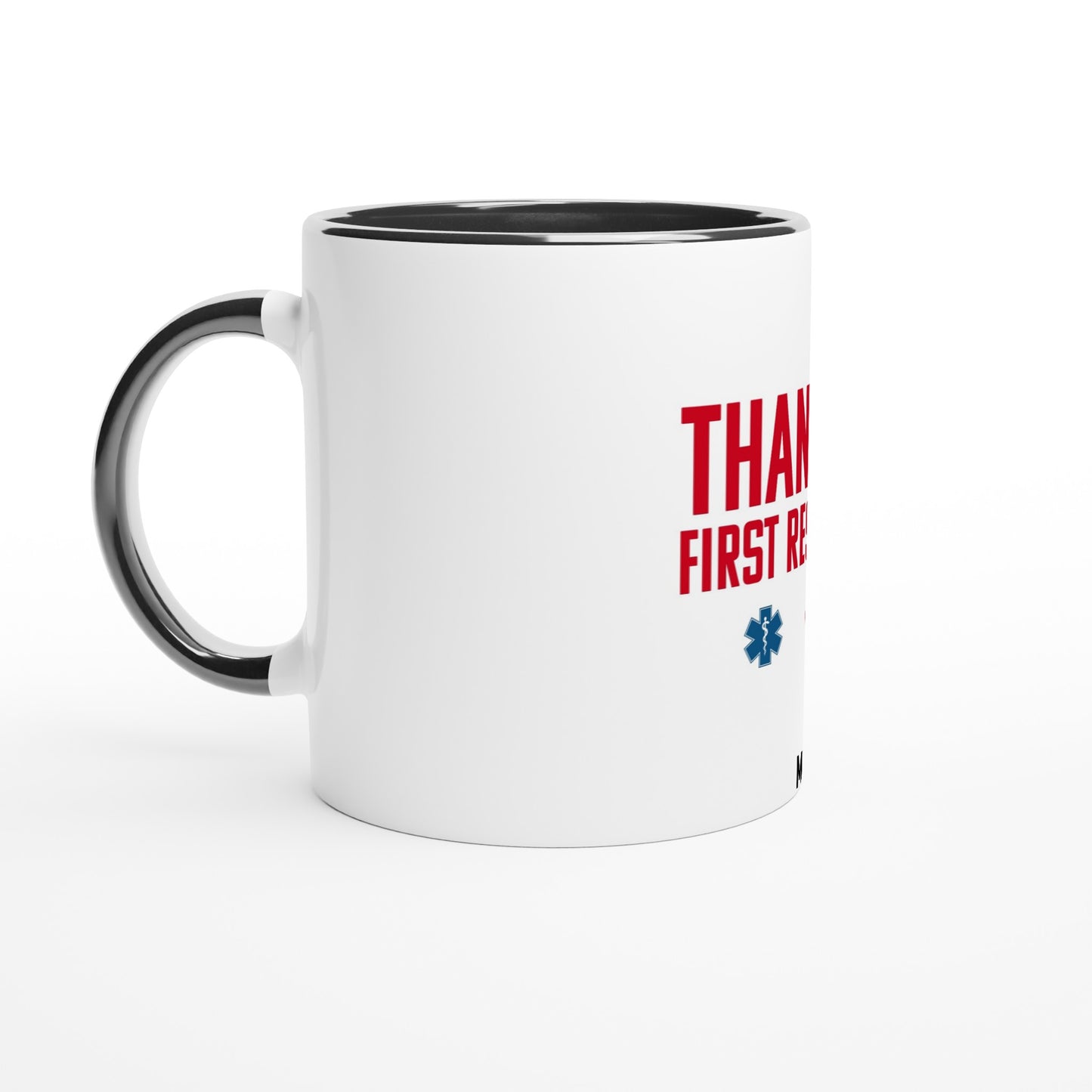 First Responders | White 11oz Ceramic Mug with Color Inside