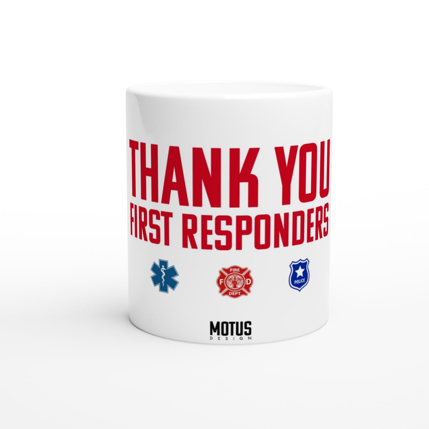 First Responders | White 11oz Ceramic Mug