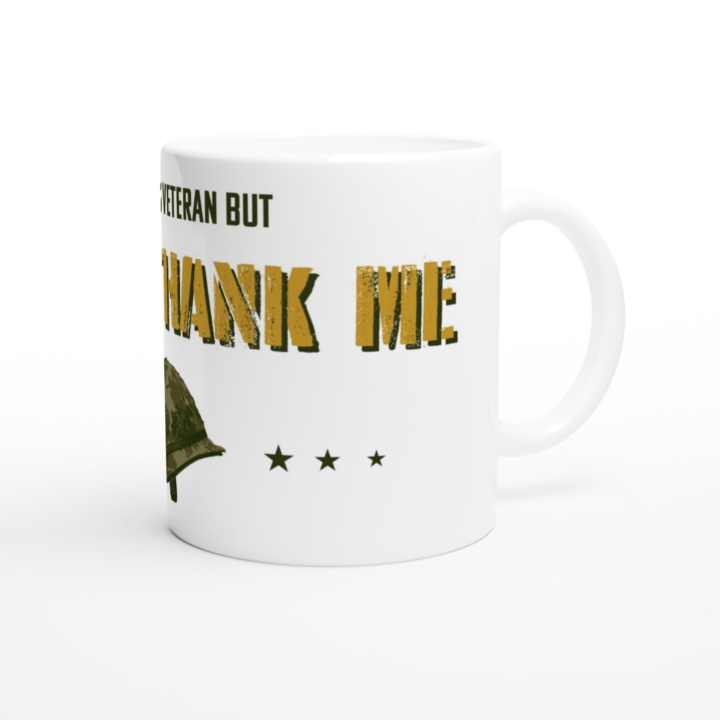 Don't Thank Me | White 11oz Ceramic Mug