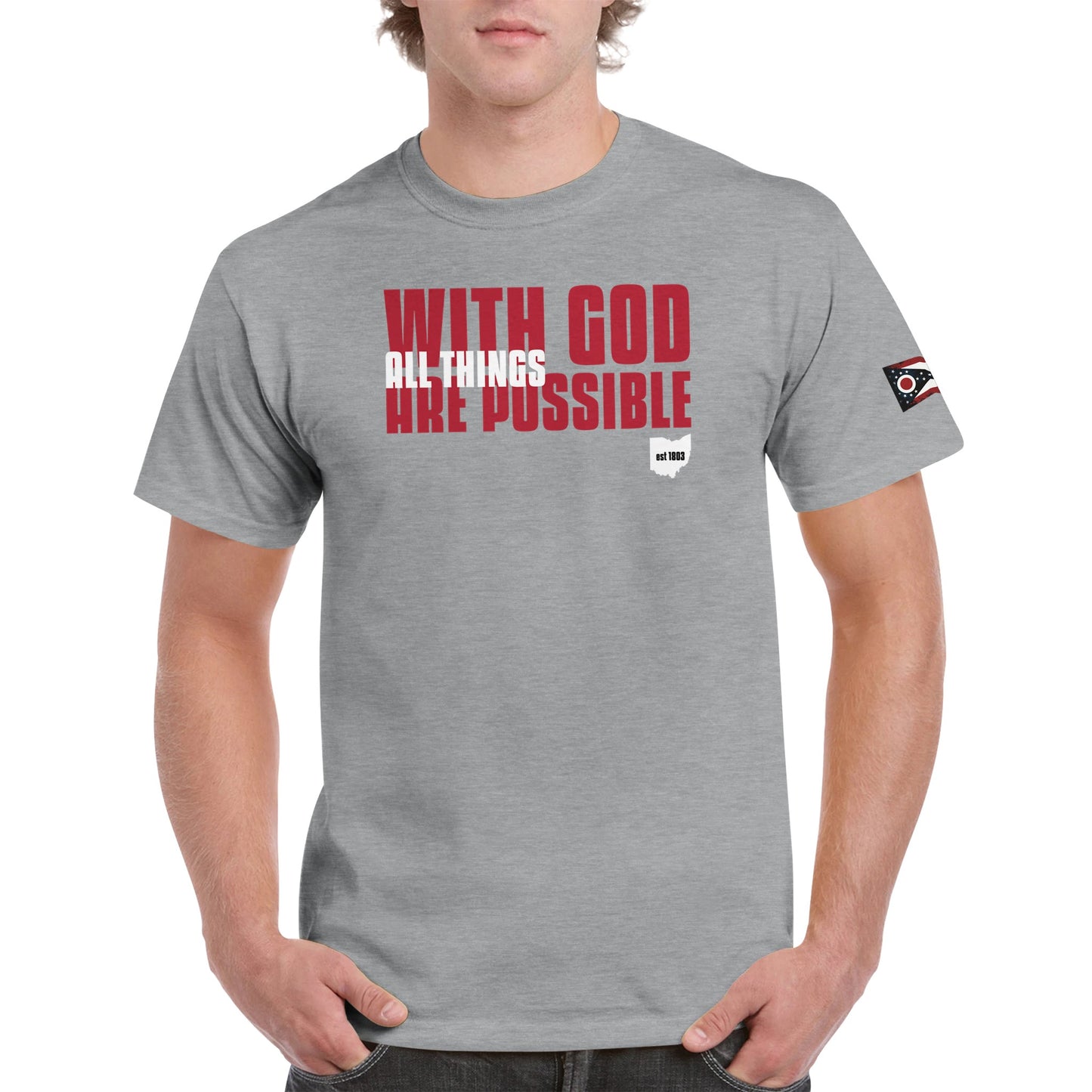 With God | Heavyweight T-shirt