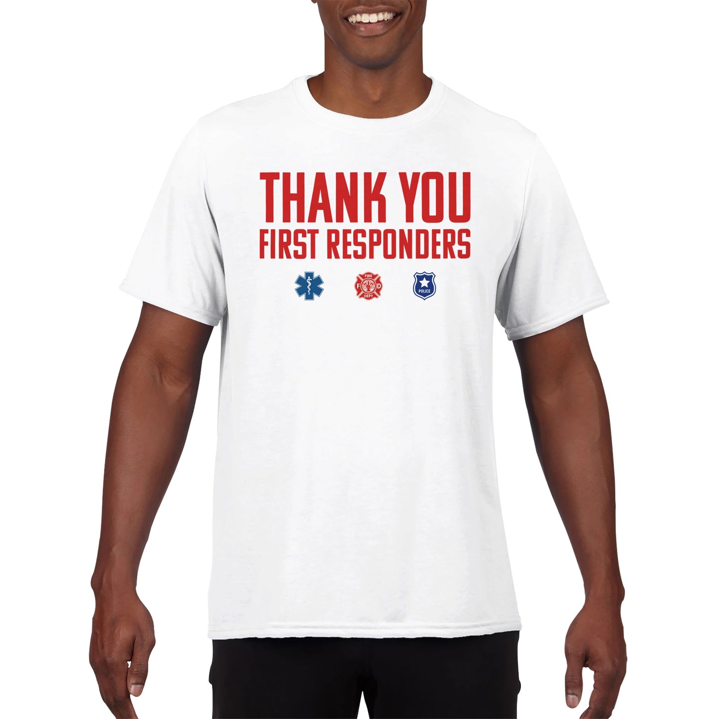 First Responders | Performance Crewneck T-shirt