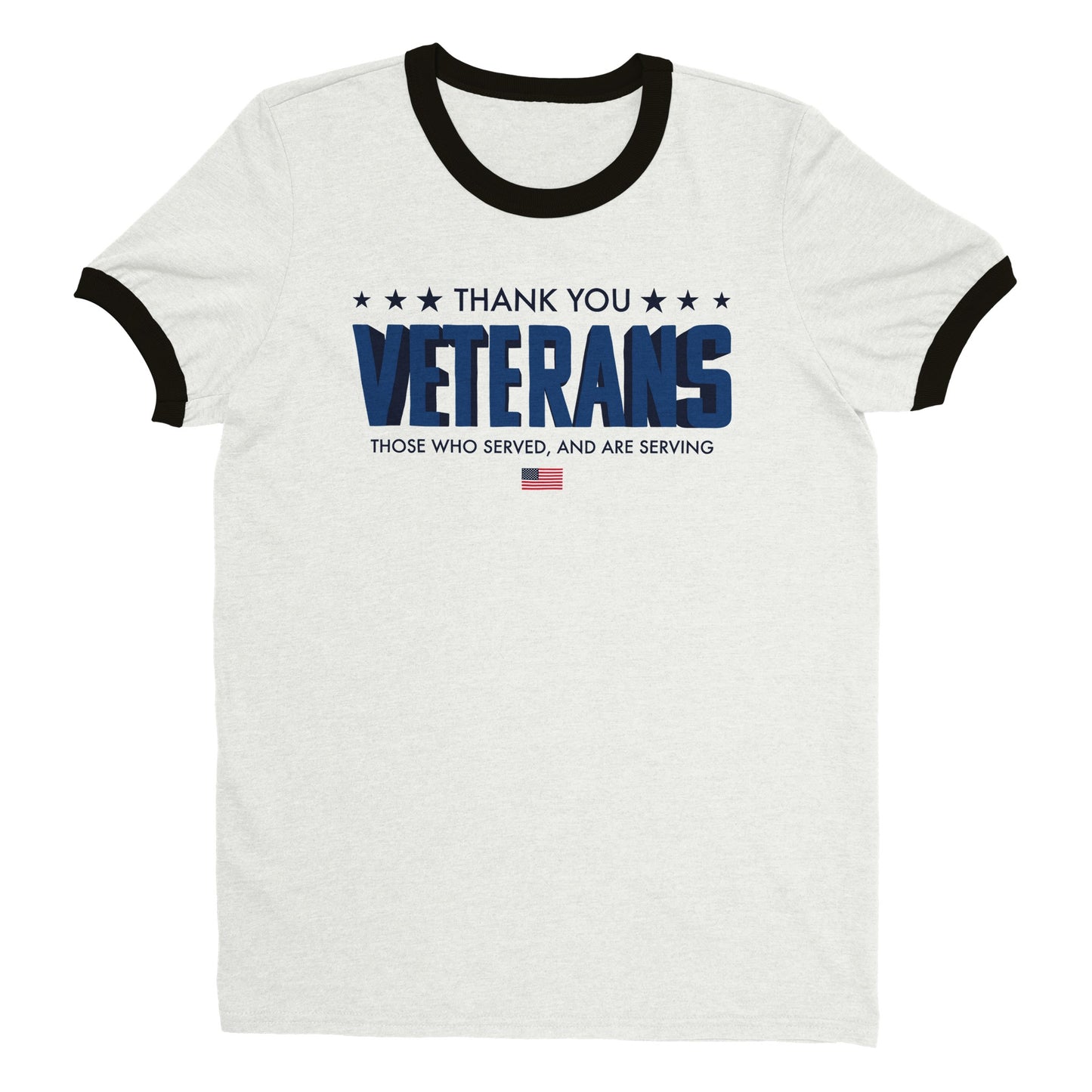 Thank You Veterans | Ringer T-shirt