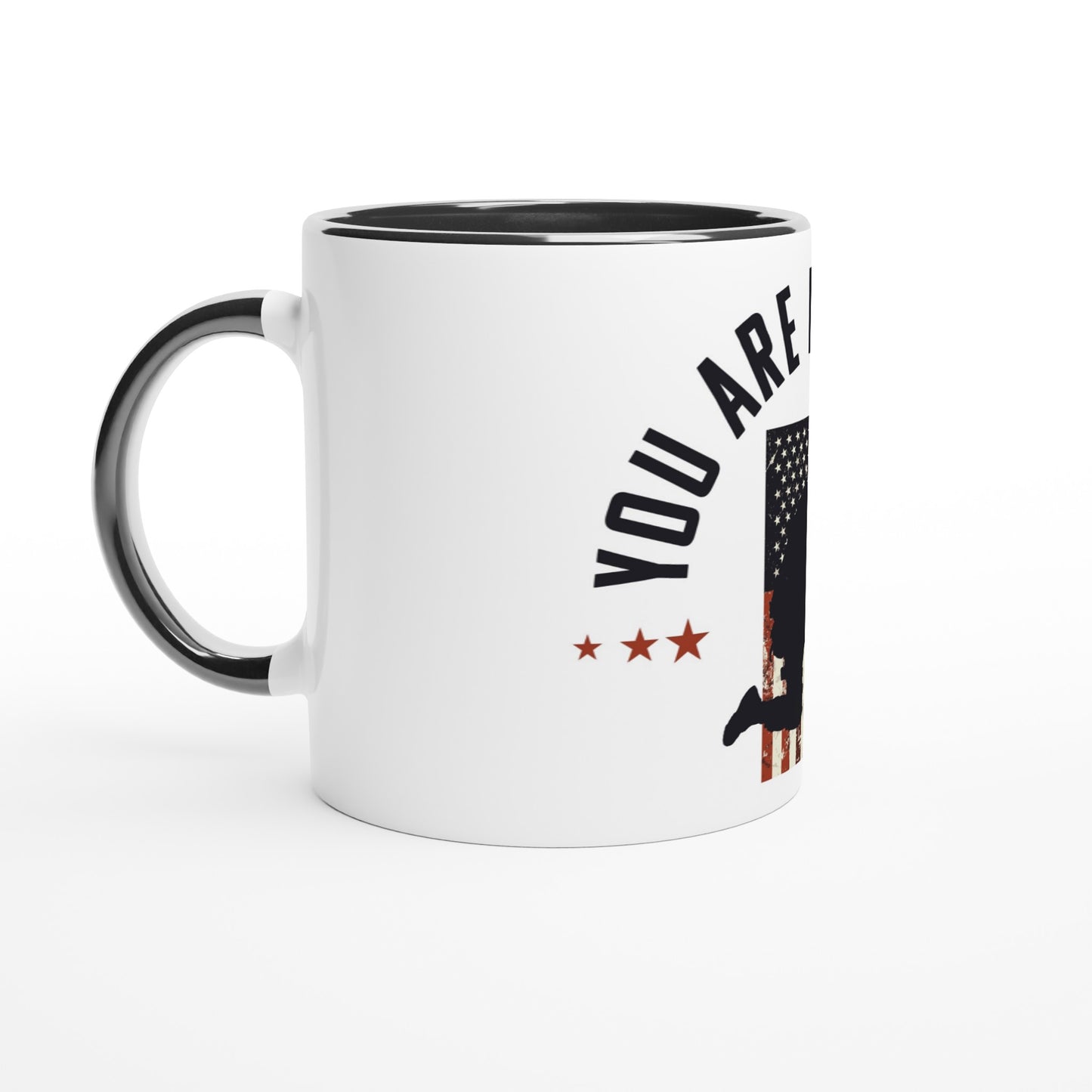 You Are Not Alone | White 11oz Ceramic Mug with Color Inside