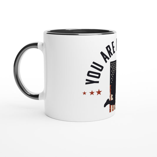 You Are Not Alone | White 11oz Ceramic Mug with Color Inside