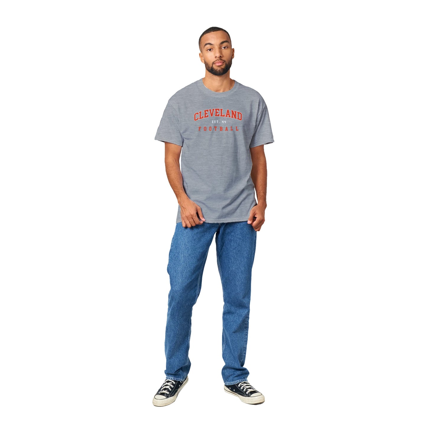 Cleveland Football | Heavyweight T-Shirt