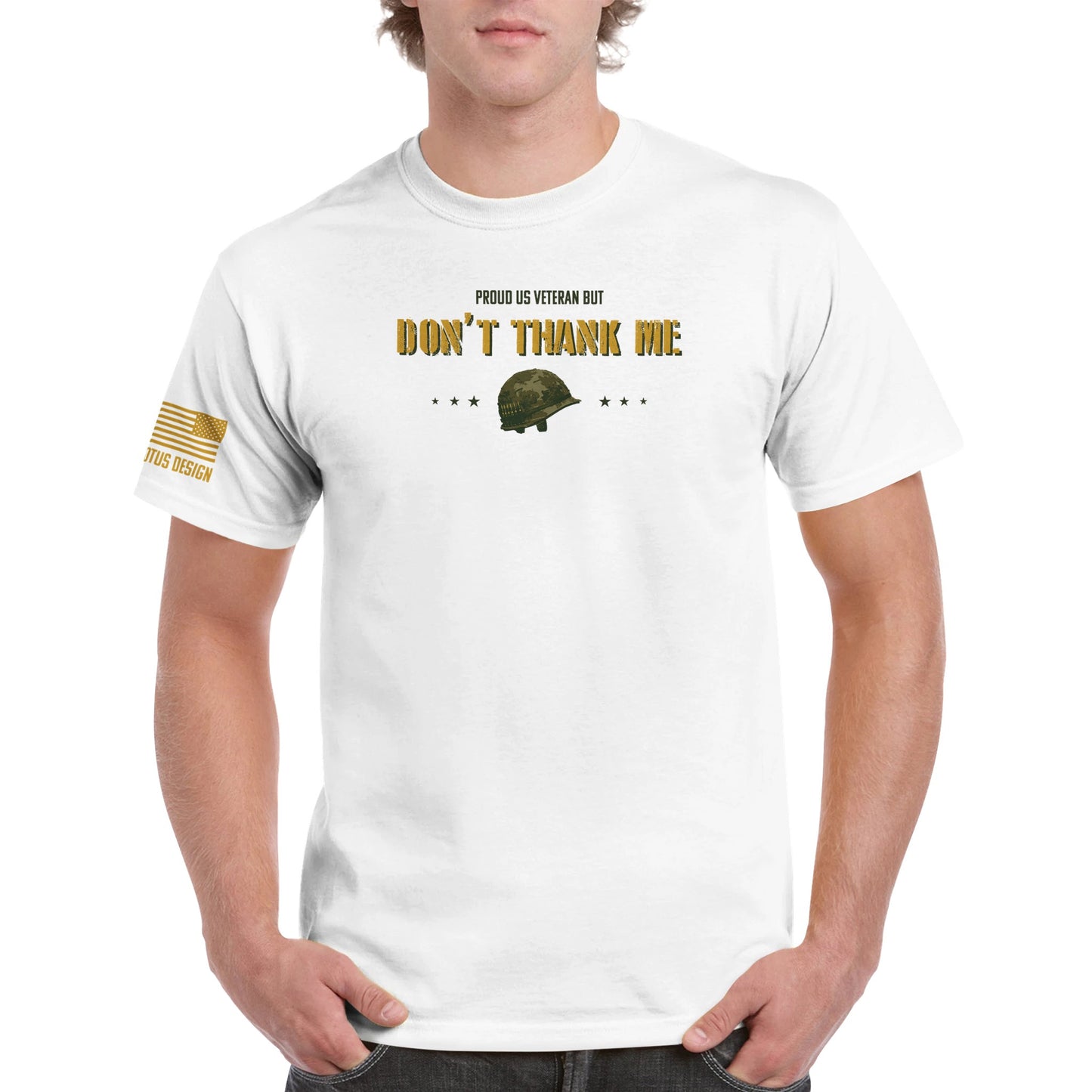 Don't Thank Me | Heavyweight Unisex Crewneck T-shirt