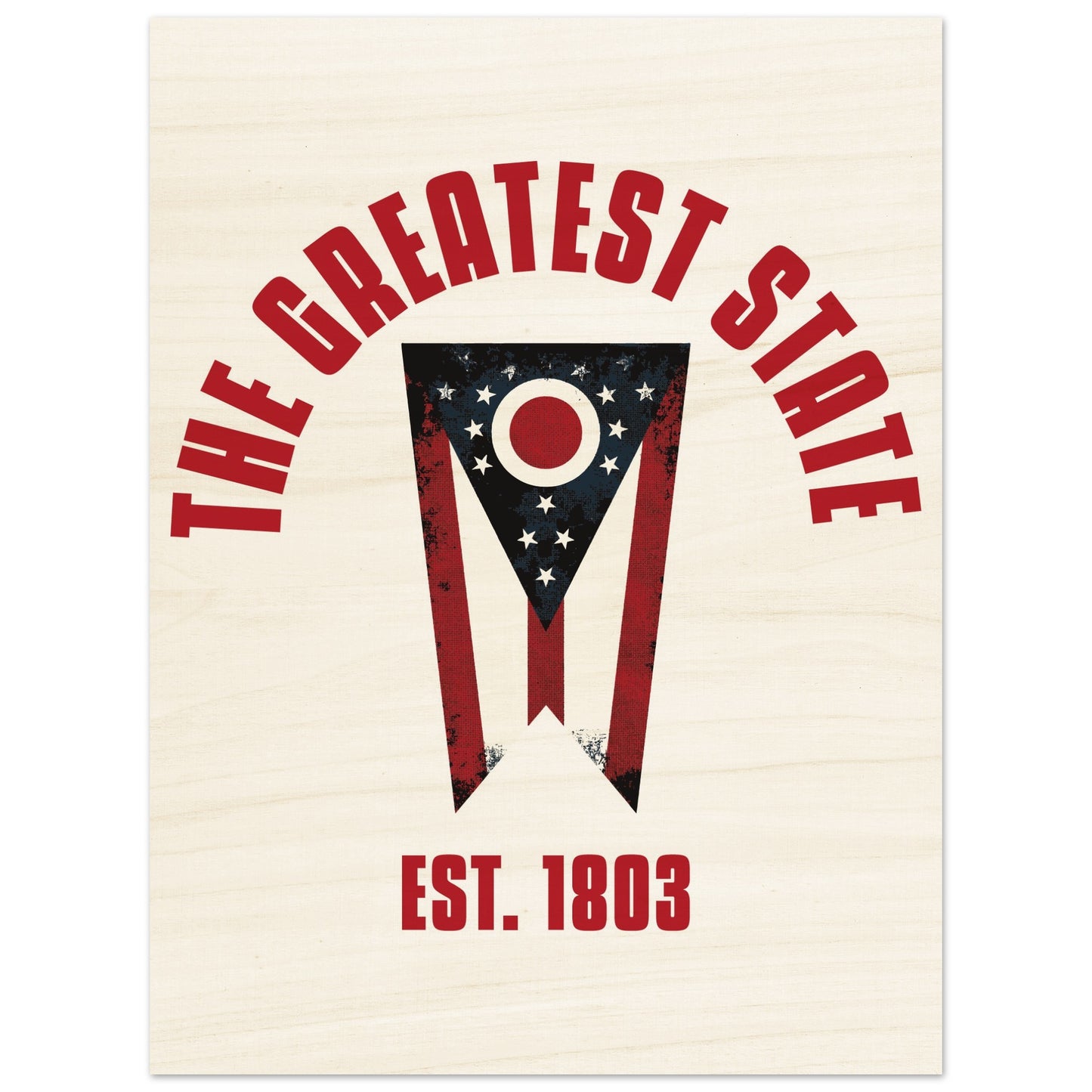 The Greatest State | Wood Prints