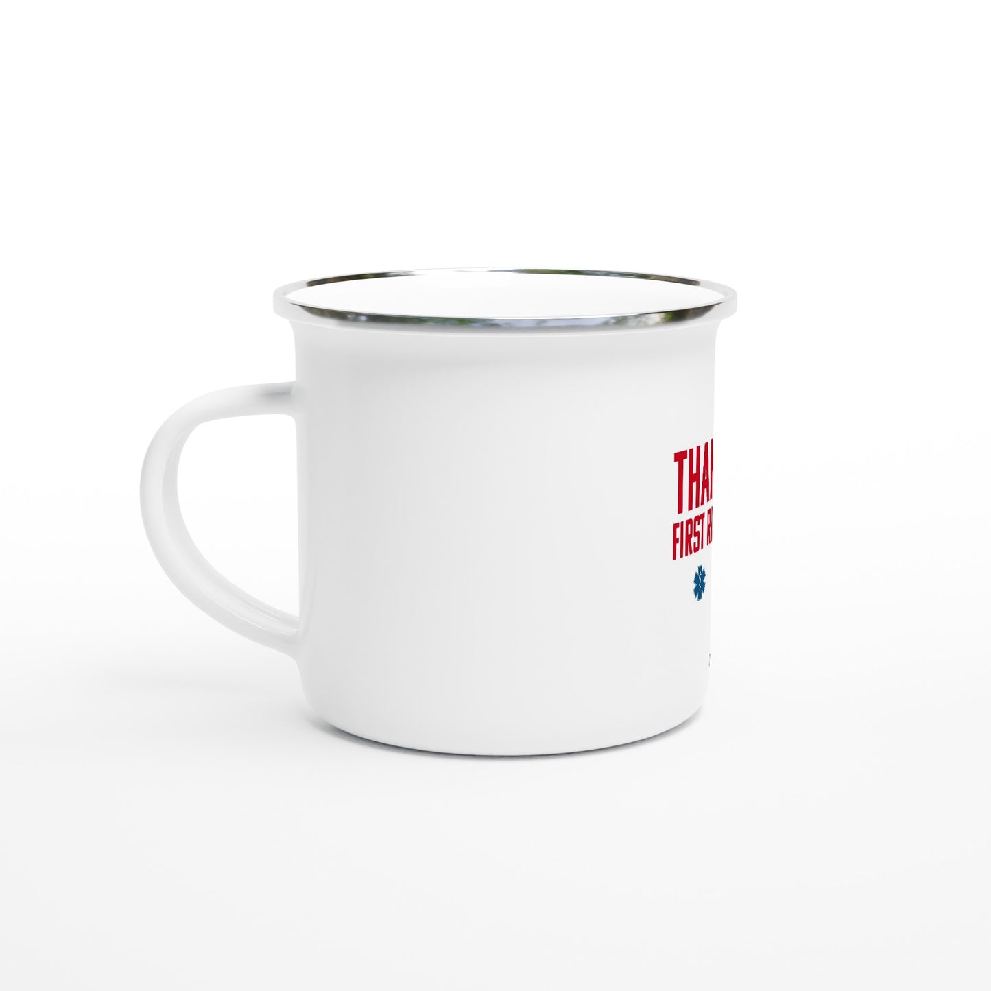 First Responders | White 12oz Camping Mug