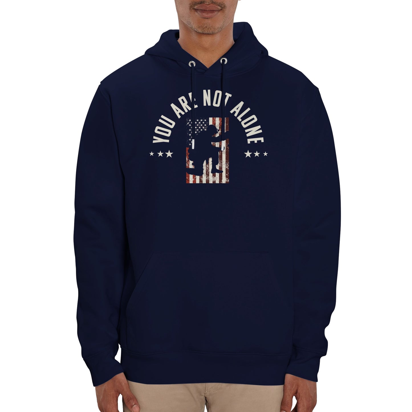 You Are Not Alone | Organic Hoodie