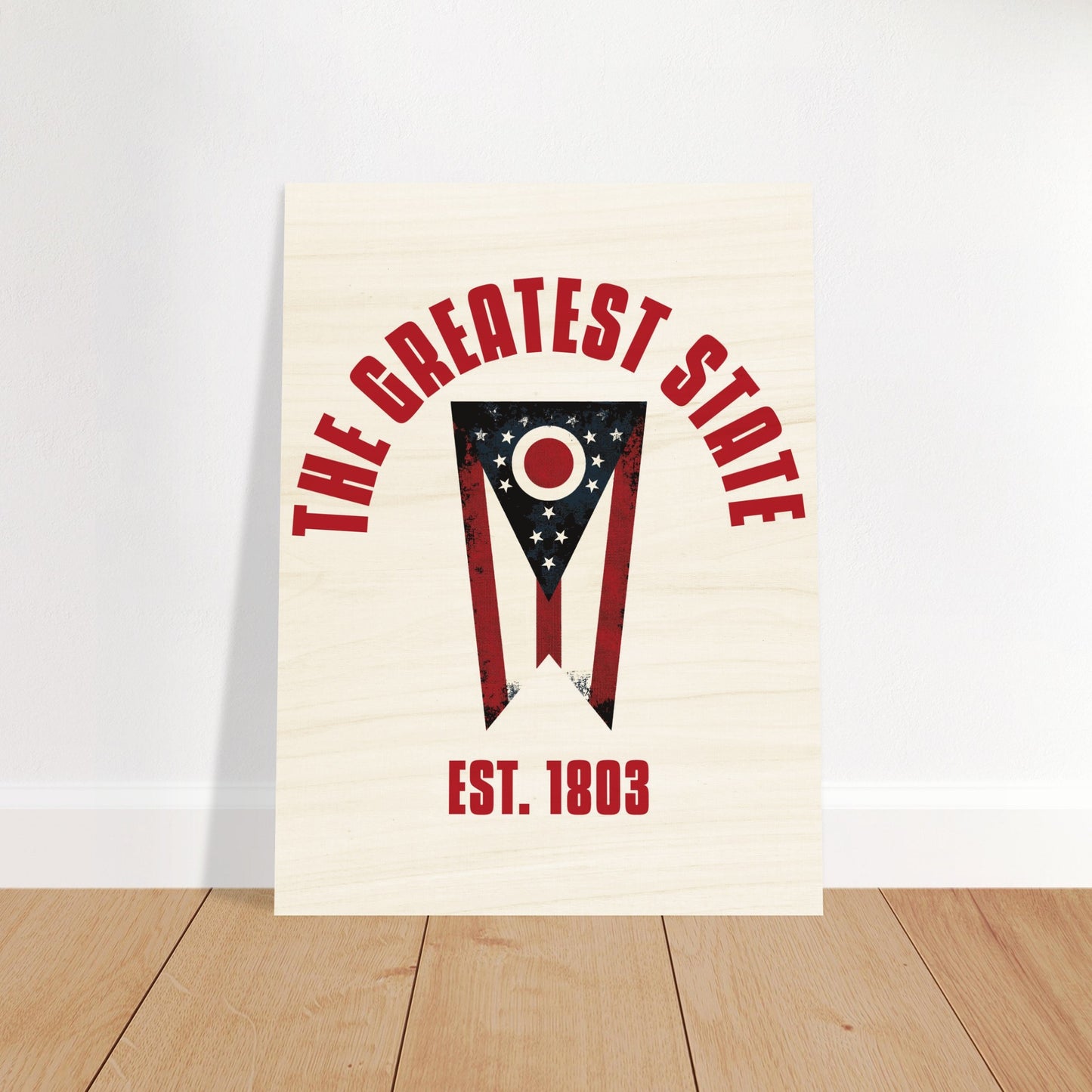 The Greatest State | Wood Prints